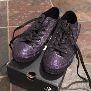 Converse All Star Glitter shoes size 9